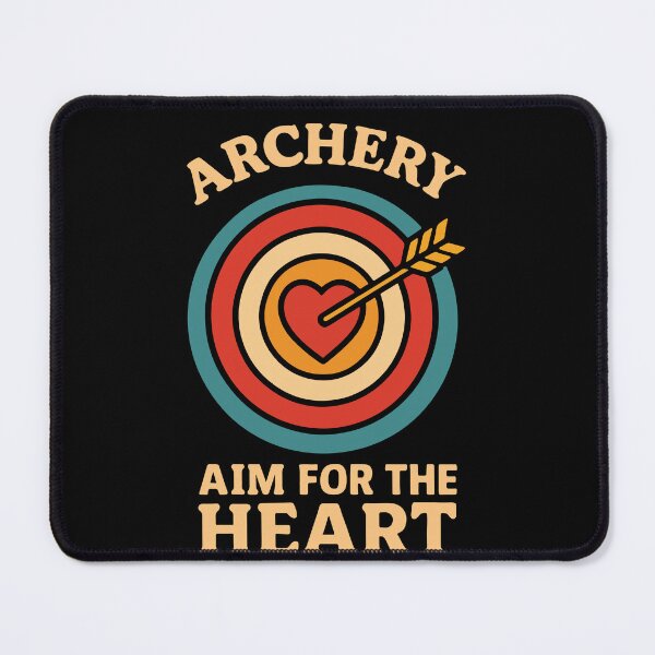 Item preview, Archery Aim For The Heart Bow Hunter Design designed and sold by LuminOrb.