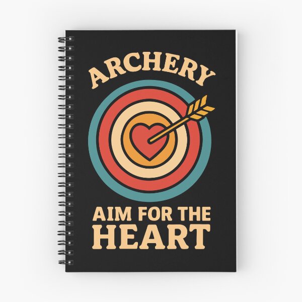 Item preview, Archery Aim For The Heart Bow Hunter Design designed and sold by LuminOrb.