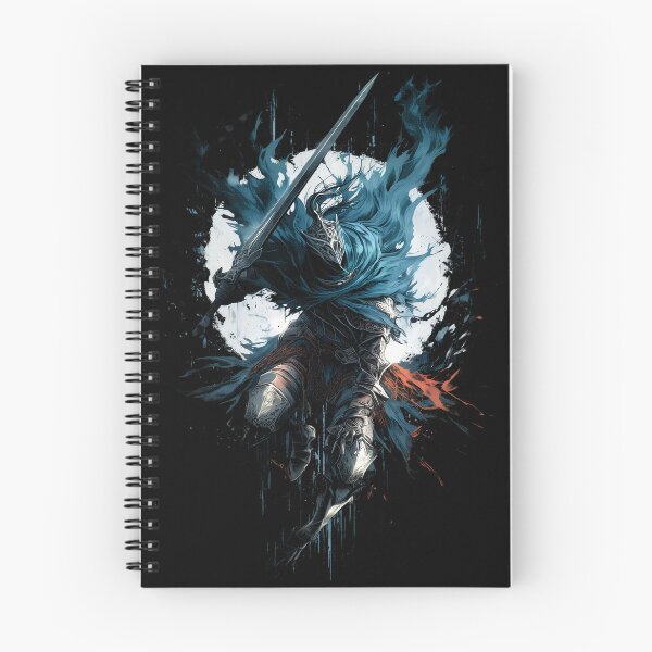 Item preview, Abyssal Knight Slayer - Dark Wolf Warrior Graphic Tee Design designed and sold by Senpaiwaves.