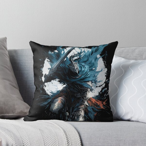 Item preview, Abyssal Knight Slayer - Dark Wolf Warrior Graphic Tee Design designed and sold by Senpaiwaves.
