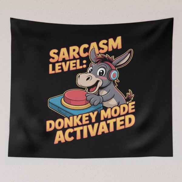 Item preview, Donkey mode - Donkeys are awesome - Donkey charms - Donkey nature designed and sold by JansenGS.