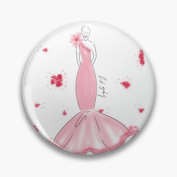 Item preview, Lady pink dress designed and sold by Lupitanunez.
