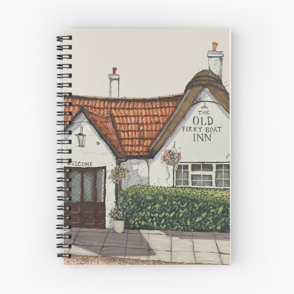 Item preview, The Old Ferry Boat Inn – Holywell Print  designed and sold by MelissaJamesIll.