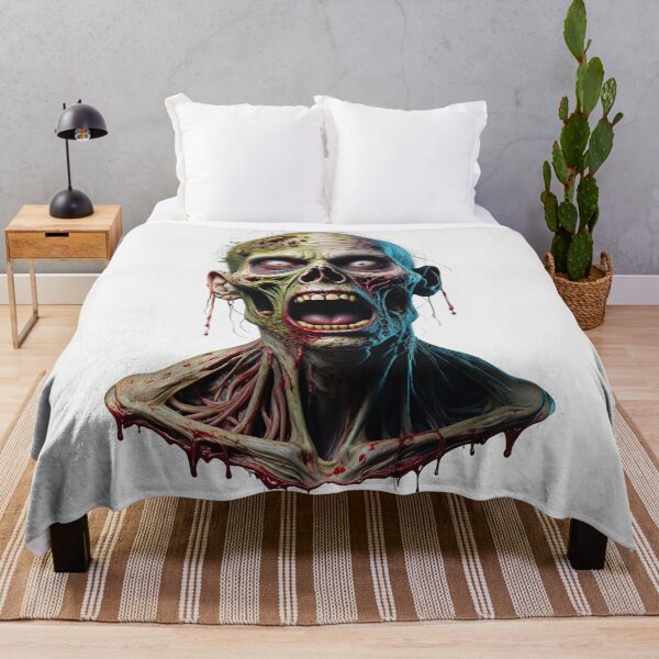 Item preview, Creepy Zombie Horror head design designed and sold by Vintage Designs +.