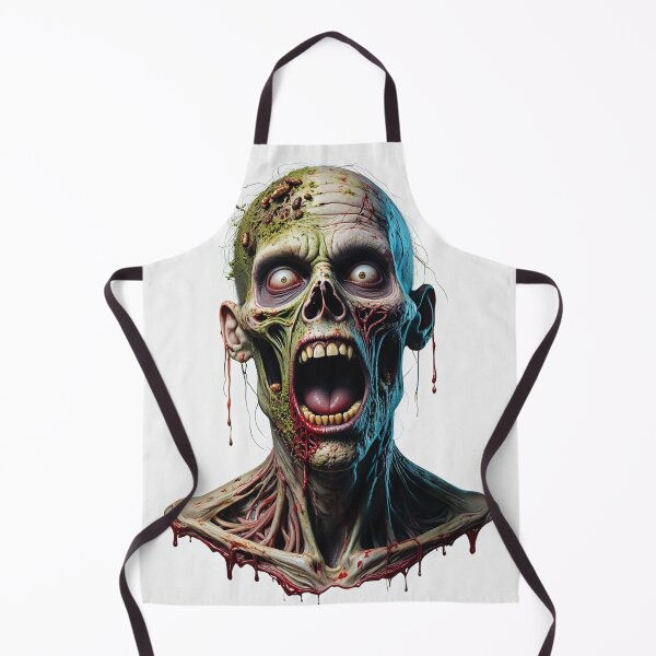Item preview, Creepy Zombie Horror head design designed and sold by Vintage Designs +.