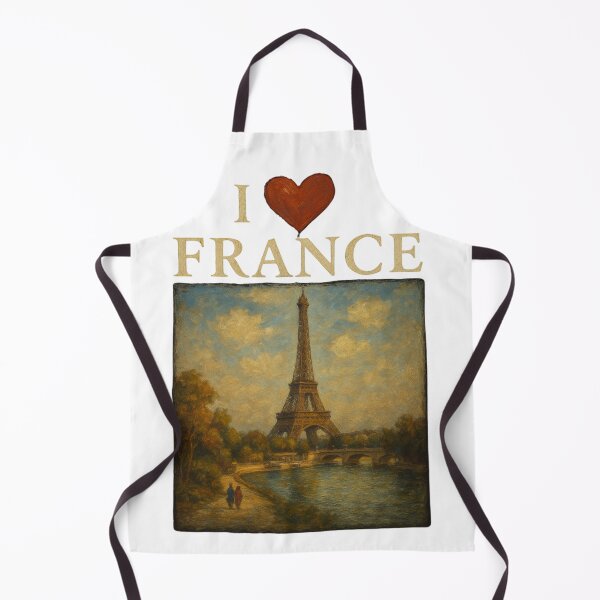 Item preview, I Love France Eiffel Tower – Paris Travel Souvenir Art Design designed and sold by AboutBella.