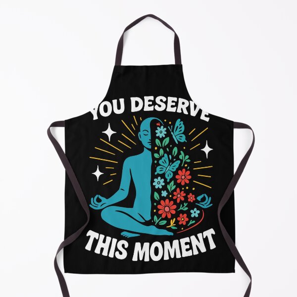 Item preview, You Deserve This Moment Mindfulness Affirmation designed and sold by LuminOrb.