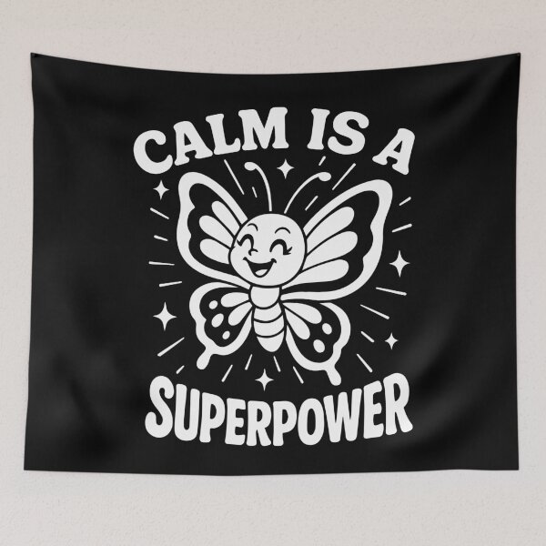 Item preview, Calm Is A Superpower Mindfulness Affirmation designed and sold by LuminOrb.