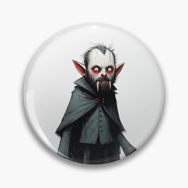 Item preview, Vampire cartoon illustration designed and sold by Vintage Designs +.
