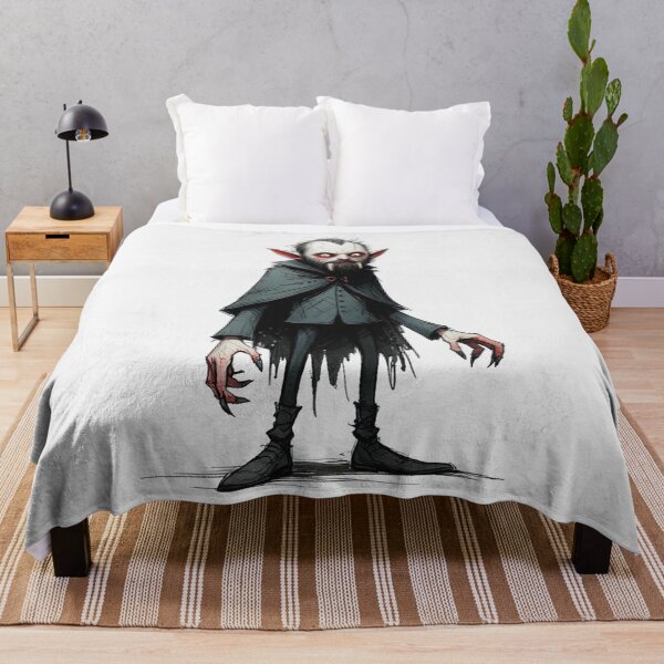 Item preview, Vampire cartoon illustration designed and sold by Vintage Designs +.