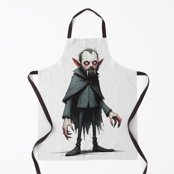 Item preview, Vampire cartoon illustration designed and sold by Vintage Designs +.