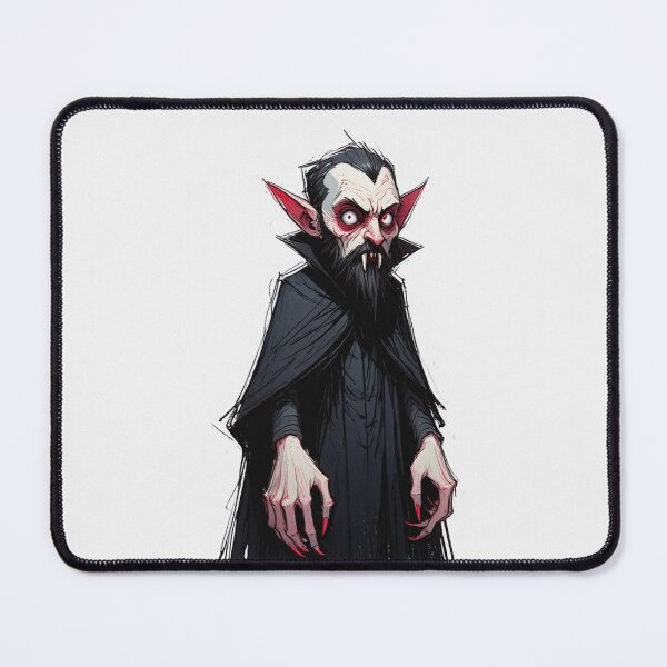 Item preview, Vampire cartoon illustration designed and sold by Vintage Designs +.
