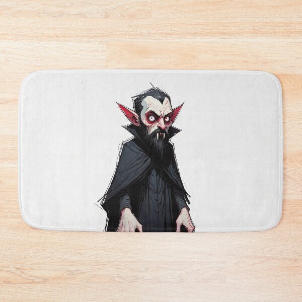 Item preview, Vampire cartoon illustration designed and sold by Vintage Designs +.