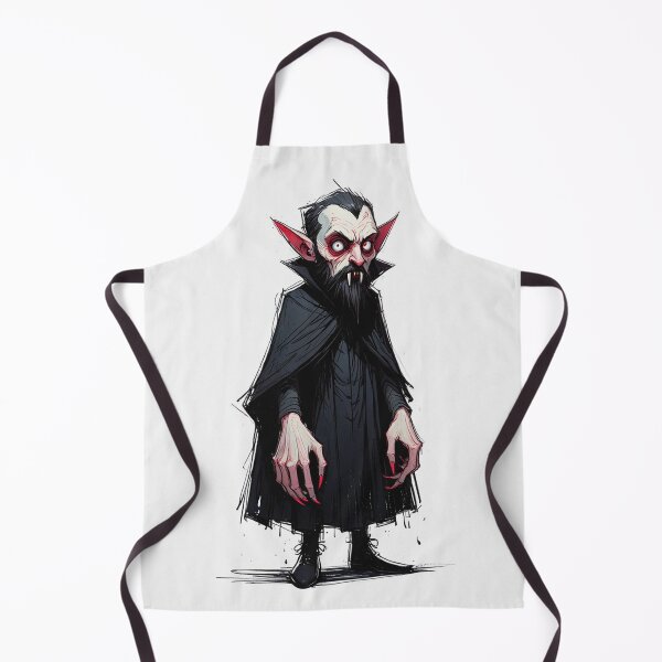Item preview, Vampire cartoon illustration designed and sold by Vintage Designs +.