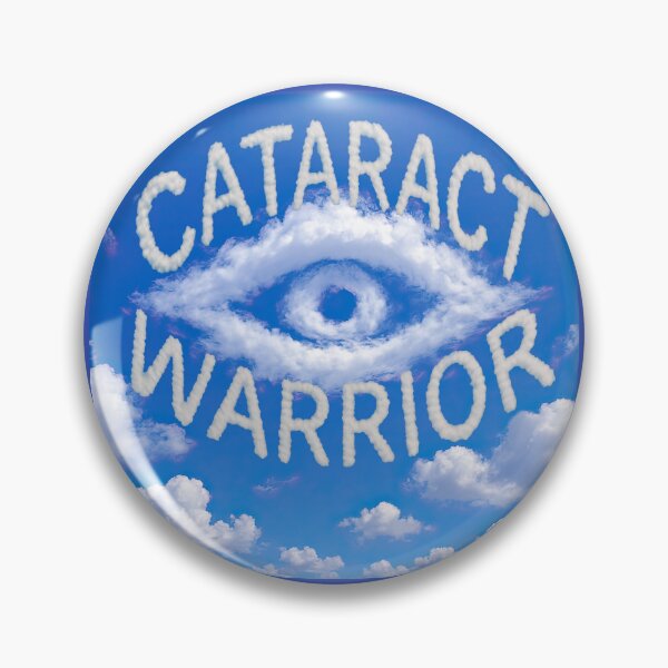 Item preview, Cataract Warrior – Cloudy Vision, Clear Sass designed and sold by Eyepatch-Jacks.