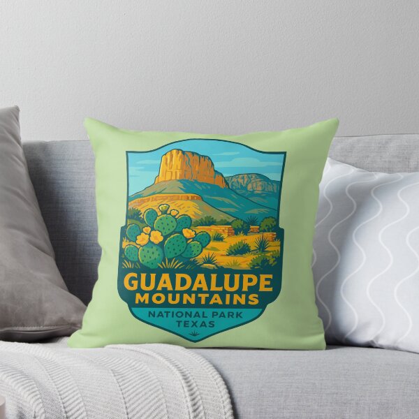 Item preview, Guadalupe Mountains National Park Retro Sticker designed and sold by Ismeal Von.