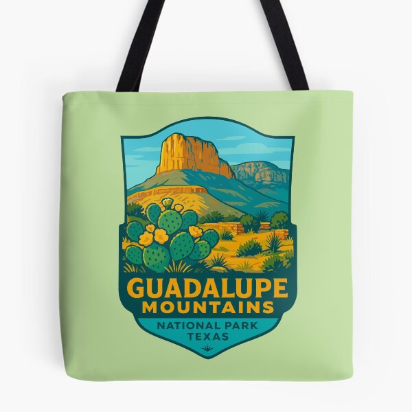 Item preview, Guadalupe Mountains National Park Retro Sticker designed and sold by Ismeal Von.