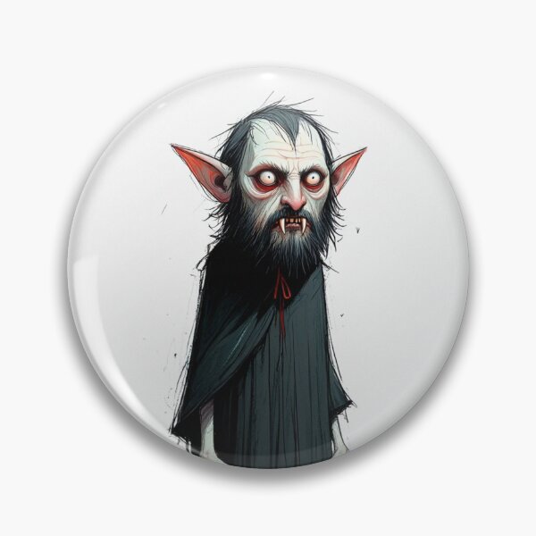 Item preview,  Vampire cartoon illustration designed and sold by Vintage Designs +.