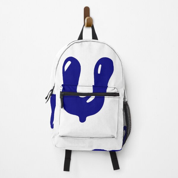 Item preview, Glossy Dark Blue Liquid Letter U Typography Art designed and sold by uncoXab.