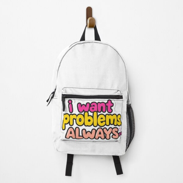 Item preview, I Want Problems Meme Sticker – Funny Nollywood Quote Vinyl Sticker designed and sold by Tiwtiws.