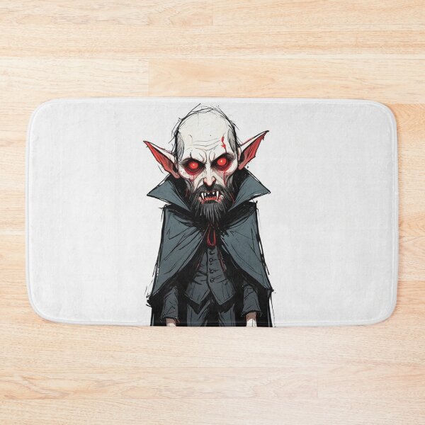Item preview, Vampire cartoon illustration designed and sold by Vintage Designs +.