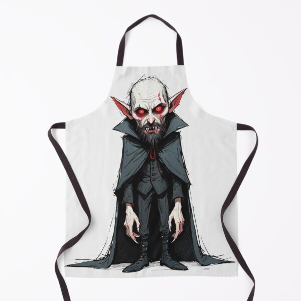 Item preview, Vampire cartoon illustration designed and sold by Vintage Designs +.