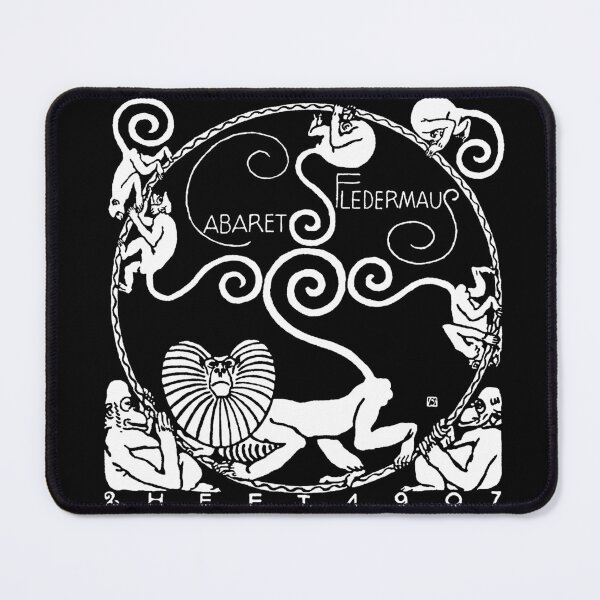 Item preview, Cabaret Fledermaus 1907 Moriz Jung Art Deco Secessionist Vienna designed and sold by Pixelchicken.