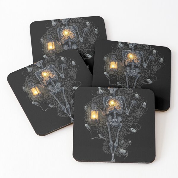 Item preview, Soul Lantern Floating Skeleton with Ghost Swarm (Halloween) designed and sold by Meiersbeste.