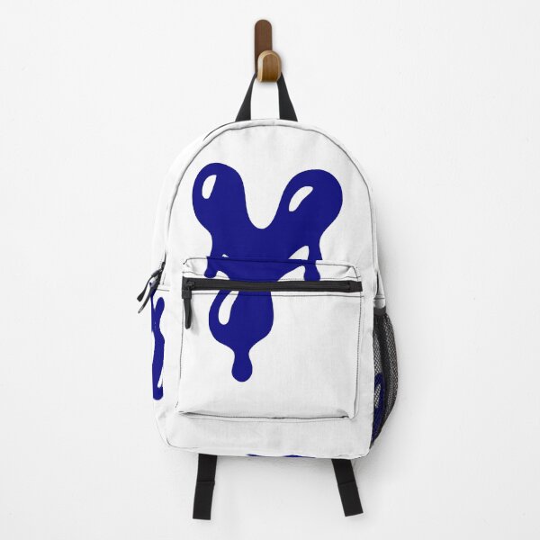 Item preview, Glossy Dark Blue Liquid Letter Y Typography Art designed and sold by uncoXab.
