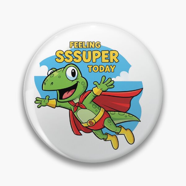 Item preview, Lizard meme | Feeling Sssuper Today designed and sold by sketchlab-co.