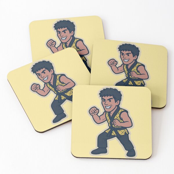 Artikelvorschau, Die Karate Kid Trilogie Cuties Kollektion - Chozen Toguchi entworfen und verkauft von CleverCulture.