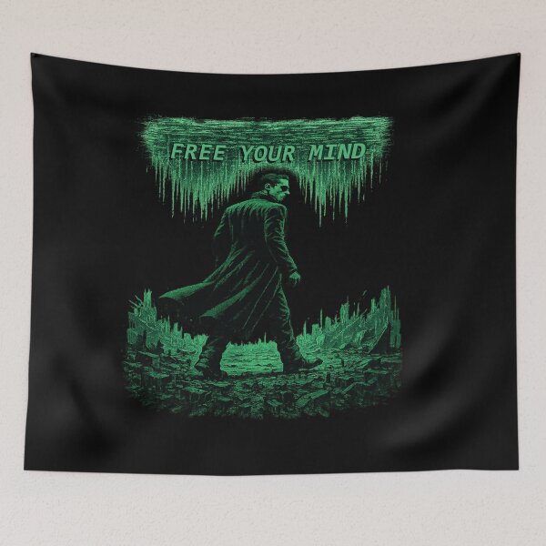 Item preview, Free Your Mind – Digital Wasteland designed and sold by GameCrafted.