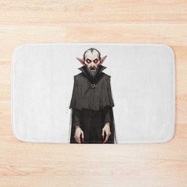 Item preview, Vampire cartoon illustration designed and sold by Vintage Designs +.