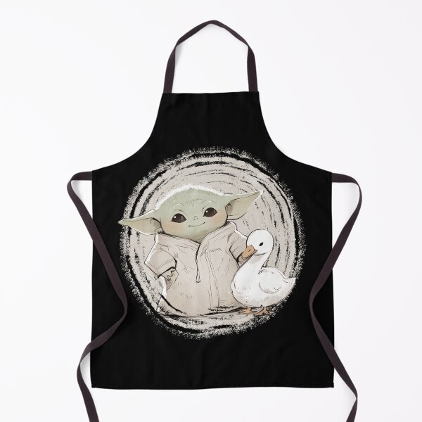 Item preview, BABY YODA WITH SWAN designed and sold by LIS AND MELIVERSO.