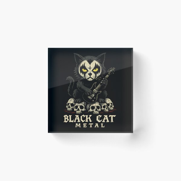 Item preview, Black Cat Metal designed and sold by Krossgor.