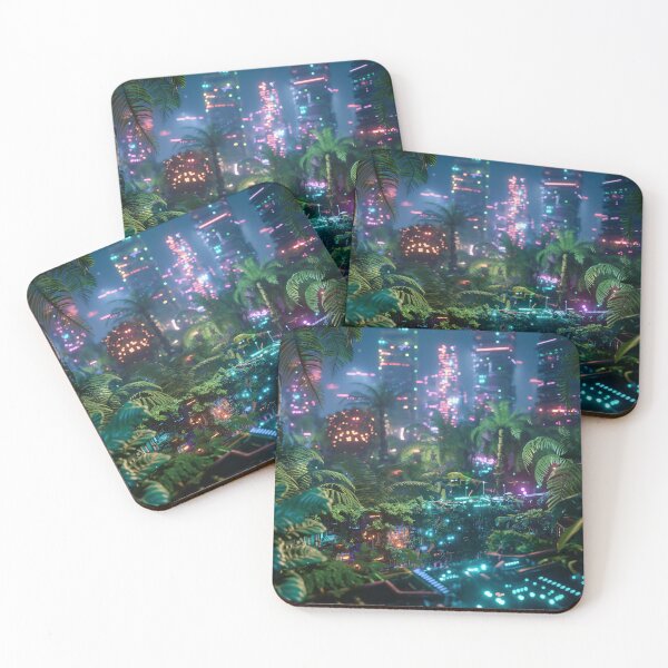 Item preview, Circuit Board Jungle designed and sold by Muflerdrift.