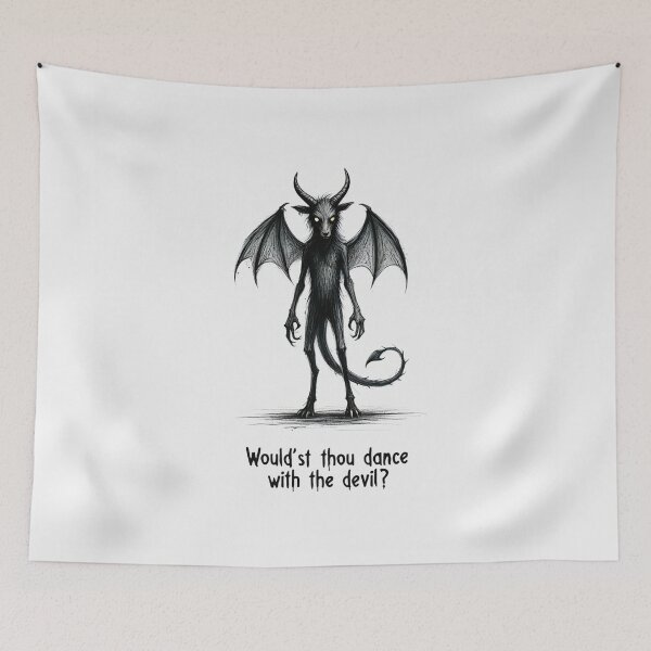 Item preview, Would'st thou dance with the devil? designed and sold by Vintage Designs +.