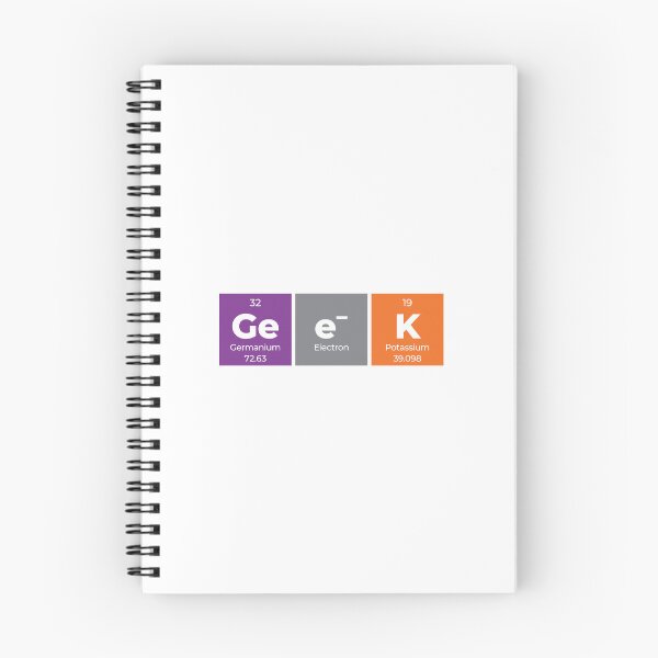Item preview, Geek Periodic Table Horizontal Design – Funny Science Gift for Geeks, Students & Teachers designed and sold by Rodney's Marketplace.