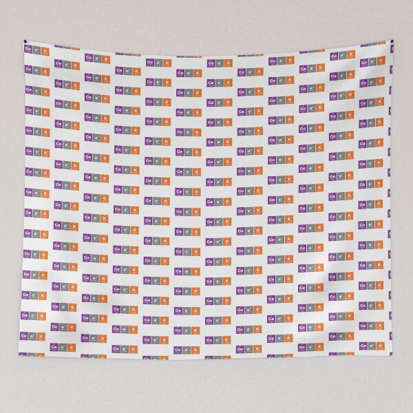 Item preview, Geek Periodic Table Horizontal Design – Funny Science Gift for Geeks, Students & Teachers designed and sold by Rodney's Marketplace.