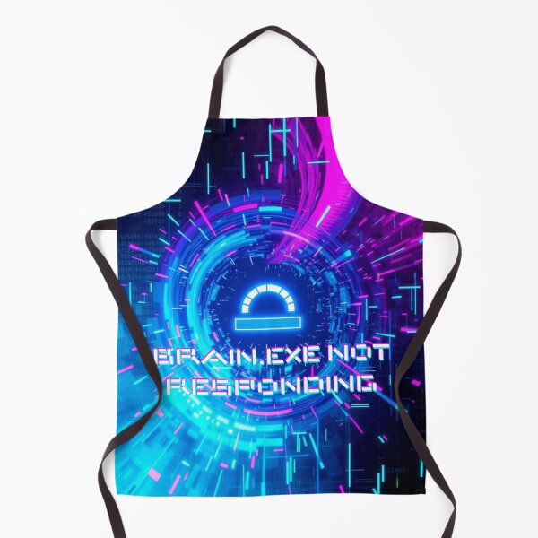Item preview, Brain.exe Not Responding designed and sold by AlienButterfly.