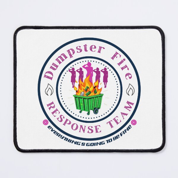 Item preview, Pink Women's, "Dumpster Fire Response Team" Version#2 designed and sold by Holy Coast Threads (Formerly ChristianFlower).