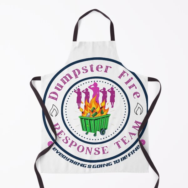 Item preview, Pink Women's, "Dumpster Fire Response Team" Version#2 designed and sold by Holy Coast Threads (Formerly ChristianFlower).