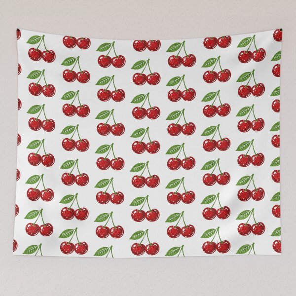 Item preview, Glitter Effect Red Cherries designed and sold by Claustronautas.