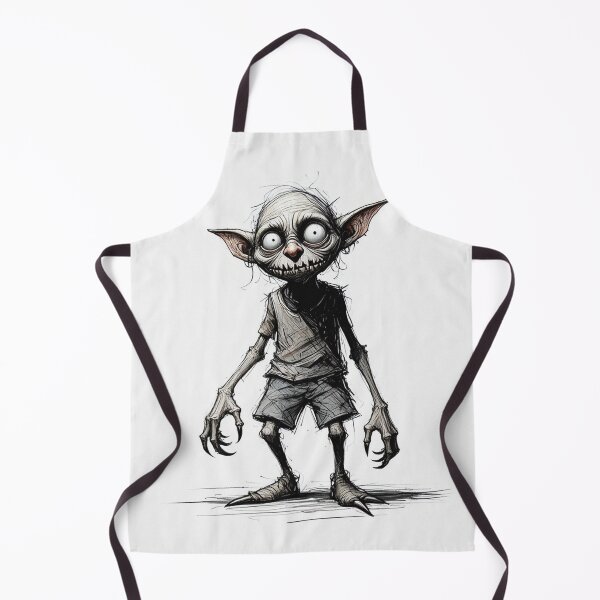 Item preview, Cute cartoon Hobgoblin goblin character illustration designed and sold by Vintage Designs +.