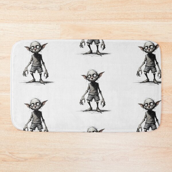 Item preview, Cute cartoon Hobgoblin goblin character illustration designed and sold by Vintage Designs +.
