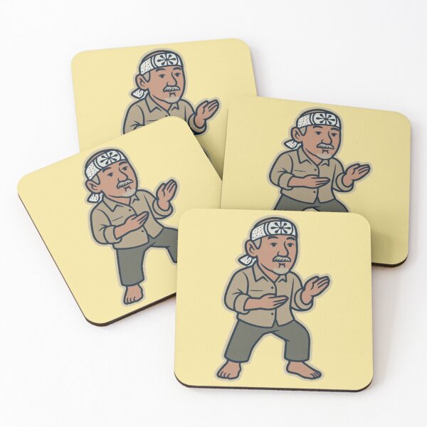Artikelvorschau, Die Karate Kid Trilogie Cuties Kollektion - Mr. Miyagi entworfen und verkauft von CleverCulture.