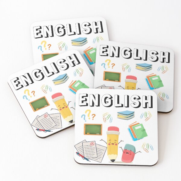 Item preview, English School Subject Supplies designed and sold by Sailing Llamas.