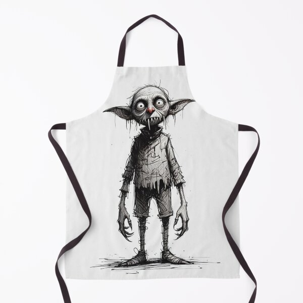 Item preview, Cute cartoon Hobgoblin goblin character illustration designed and sold by Vintage Designs +.