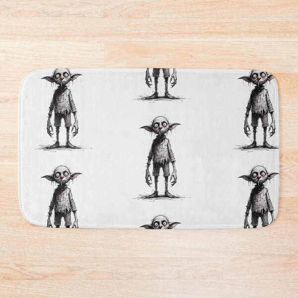Item preview, Cute cartoon Hobgoblin goblin character illustration designed and sold by Vintage Designs +.