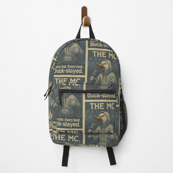 Item preview, The MC Duck Vintage Design Every Bar Every Beat Duck-slayed designed and sold by TeeTimeTreasure.